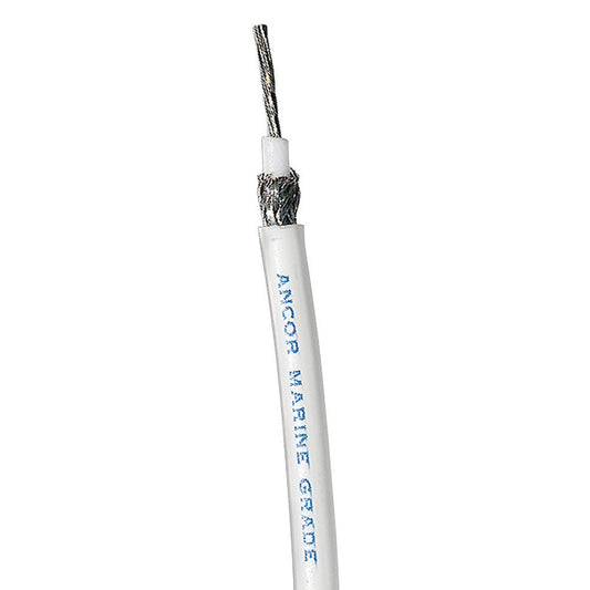 ANCOR WHITE RG 213 TINNED COAXIAL CABLE - 250ft | SendIt Sailing