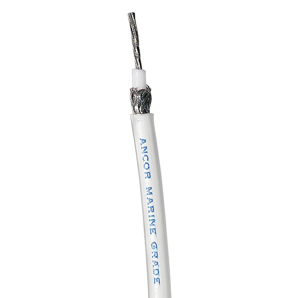 ANCOR WHITE RG 8X TINNED COAXIAL CABLE - 500ft | SendIt Sailing
