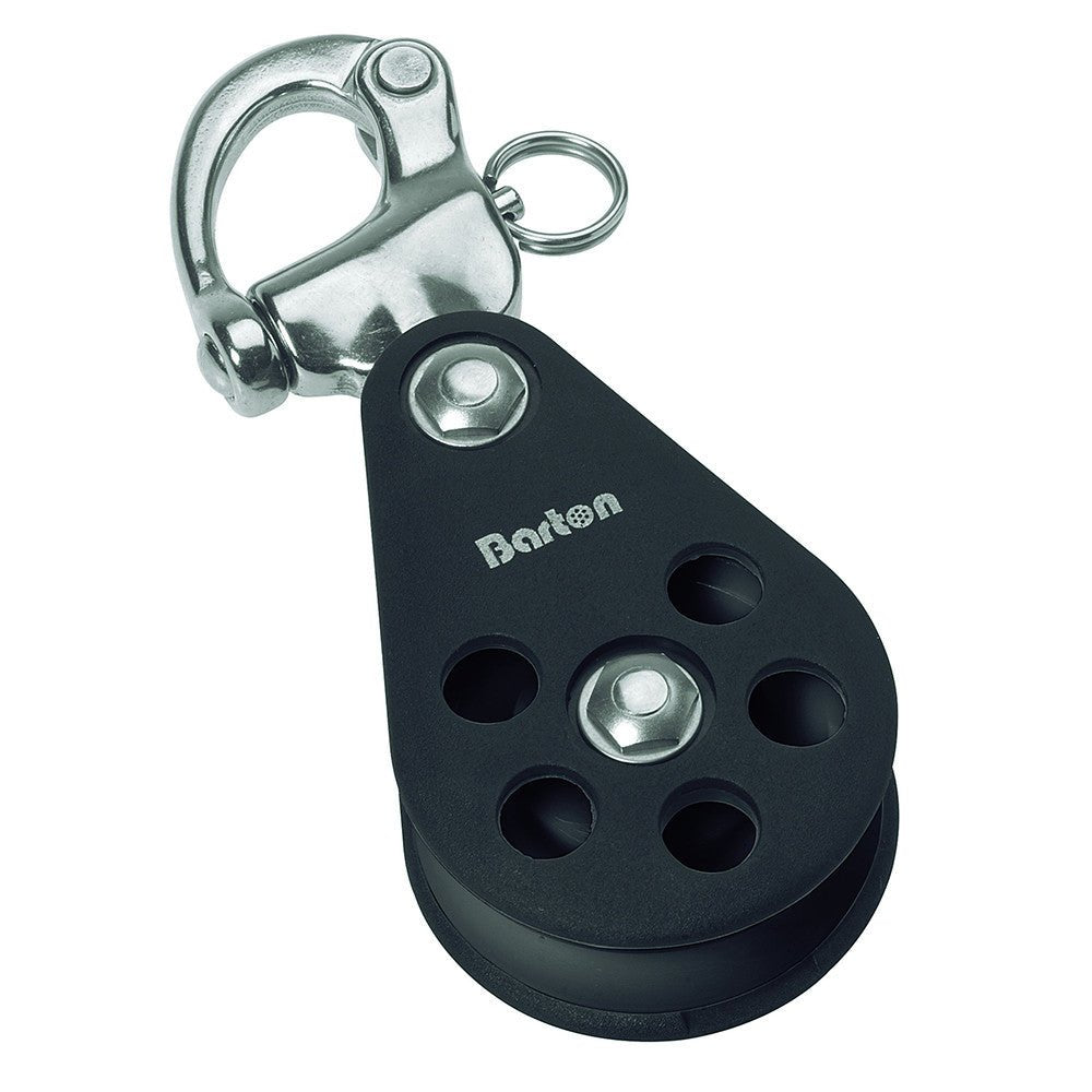 Barton Marine Series 5 Single Snap Shackle Block - 54mm | SendIt Sailing