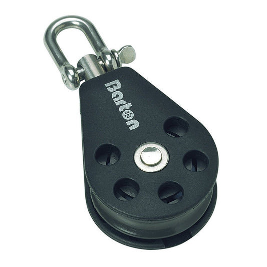 Barton Marine Size 1 Single Swivel Block with Becket | SendIt Sailing