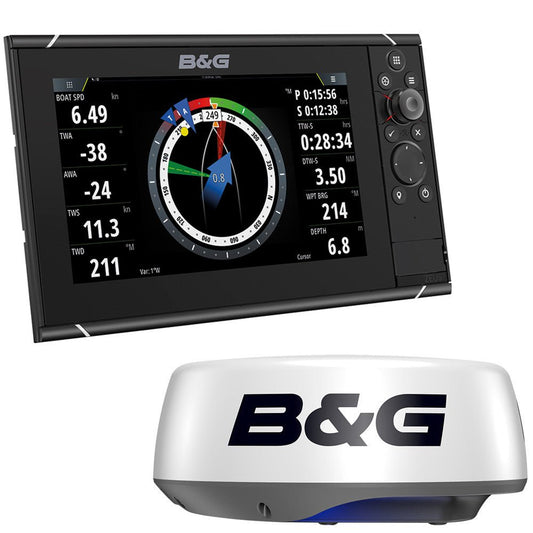 B&G Zeus 3S 12 Combo Multi-Function Sailing Display Radar Bundle | SendIt Sailing