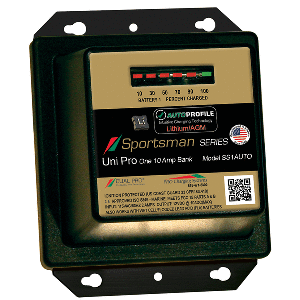 Dual Pro SS1 Auto 10A - 1-Bank Lithium/AGM Battery Charger | SendIt Sailing