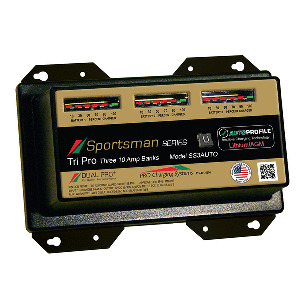Dual Pro SS3 Auto 30A - 3-Bank Lithium/AGM Battery Charger | SendIt Sailing