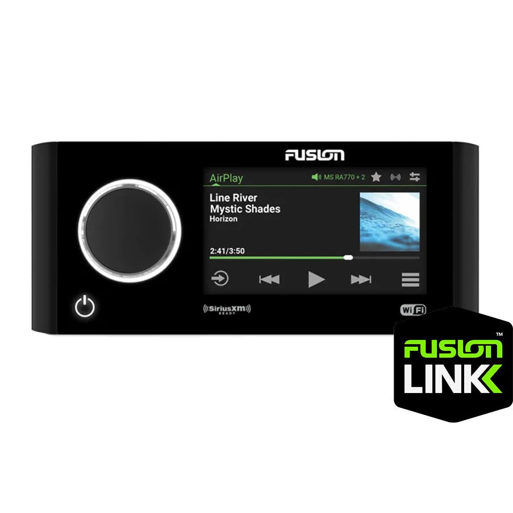 Fusion Apollo MS-RA770 Touchscreen AM/FM/BT/SiriusXM Stereo - 4 Zone with DSP | SendIt Sailing