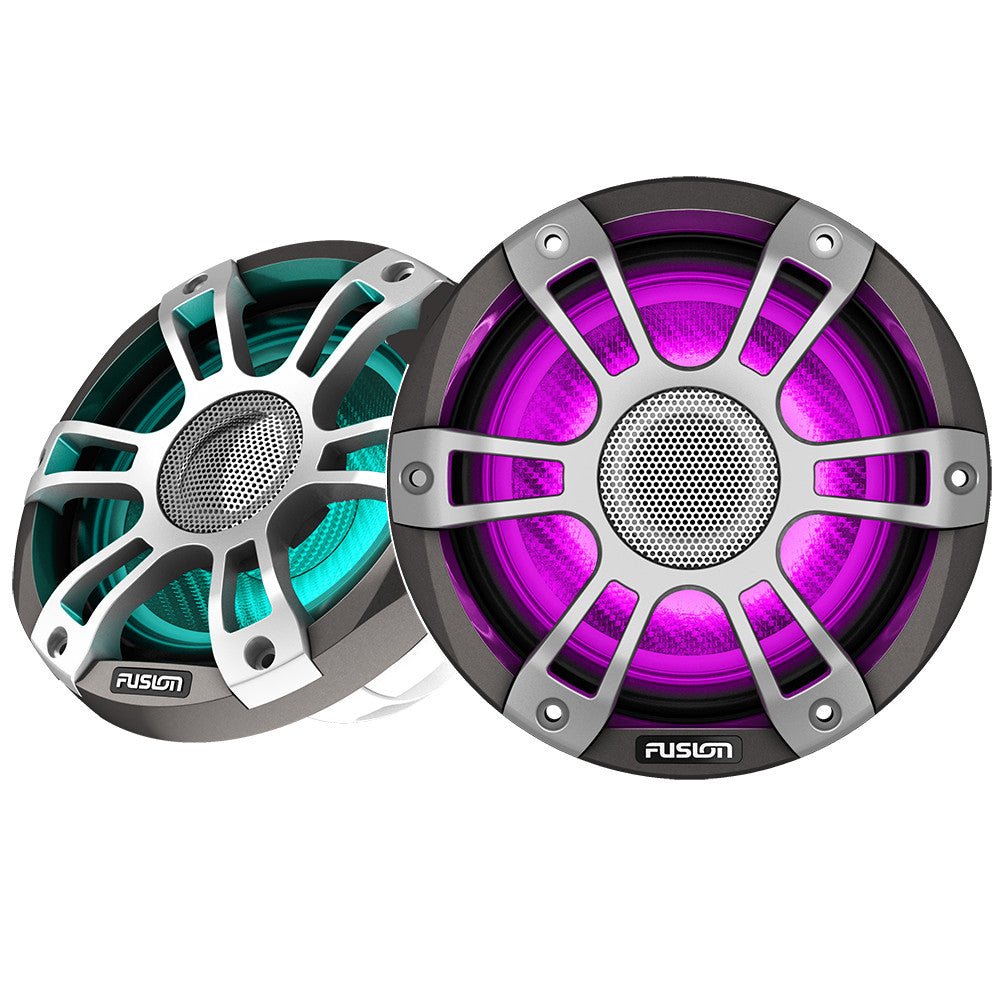 Fusion Signature Series 3i 7.7in CRGBW Sports Speakers - Grey | SendIt Sailing