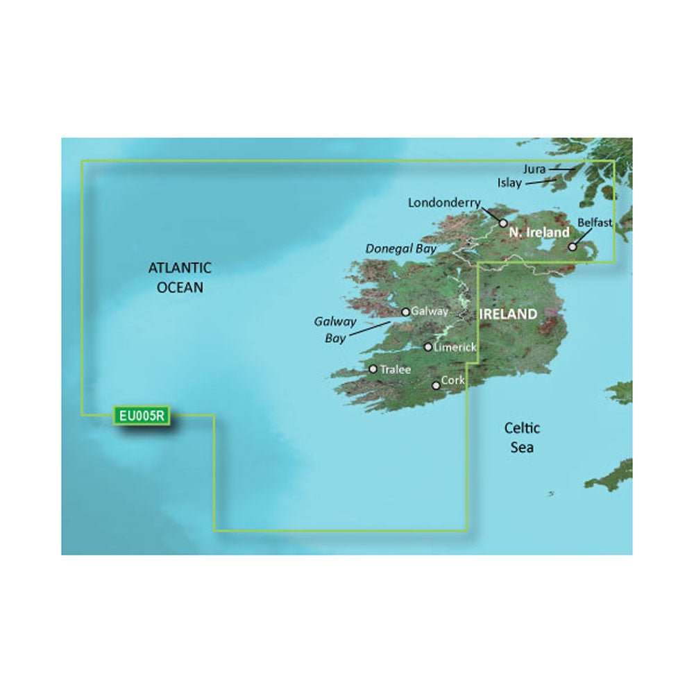 Garmin BlueChart g3 HD - HEU005R - Ireland, West Coast | SendIt Sailing