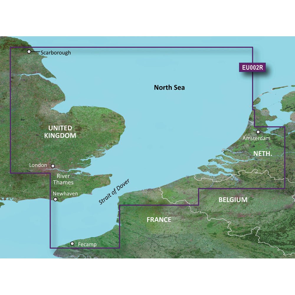 Garmin BlueChart g3 HD - HXEU002R - Dover to Amsterdam &; England Southeast | SendIt Sailing