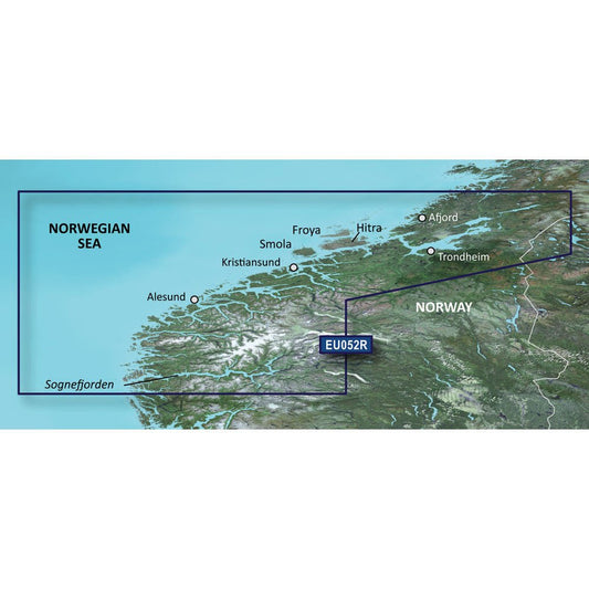 Garmin BlueChart g3 HD - HXEU052R - Sognefjorden - Svefjorden | SendIt Sailing