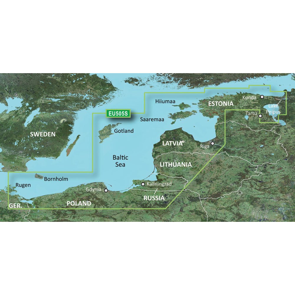 Garmin BlueChart g3 HD - HXEU065R - Baltic Sea East Coast | SendIt Sailing