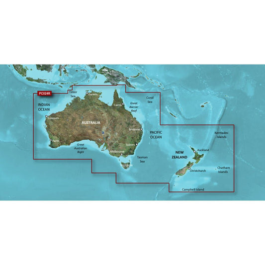 Garmin BlueChart g3 HD - HXPC024R - Australia & New Zealand | SendIt Sailing
