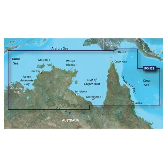 Garmin BlueChart g3 HD - HXPC412S - Admiralty Gulf Wa To Cairns | SendIt Sailing