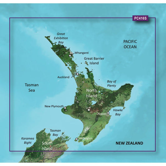 Garmin BlueChart g3 HD - HXPC416S - New Zealand North | SendIt Sailing
