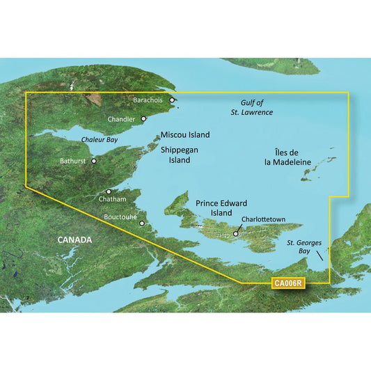 Garmin BlueChart g3 Vision HD - VCA006R - P.E.I. to Chaleur Bay - SD Card | SendIt Sailing