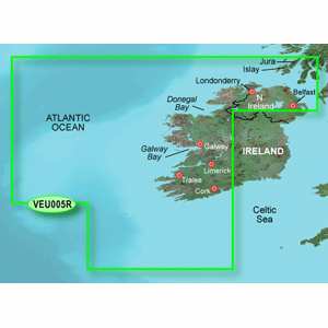 Garmin BlueChart g3 Vision HD - VEU005R - Ireland, West Coast | SendIt Sailing