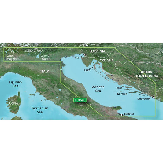 Garmin BlueChart g3 Vision HD - VEU452S - Adriatic Sea, North Coast | SendIt Sailing