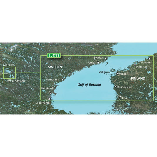 Garmin BlueChart g3 Vision HD - VEU472S - Gulf of Bothnia, Center | SendIt Sailing