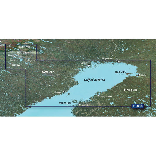 Garmin BlueChart g3 Vision HD - VEU473S - Gulf of Bothnia, North | SendIt Sailing