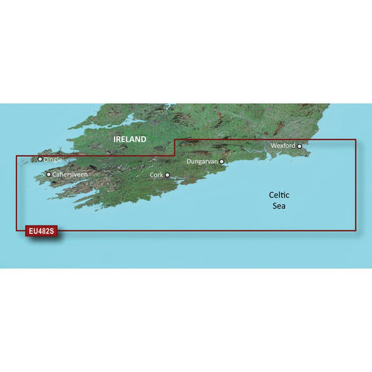 Garmin BlueChart g3 Vision HD - VEU482S - Wexford to Dingle Bay | SendIt Sailing