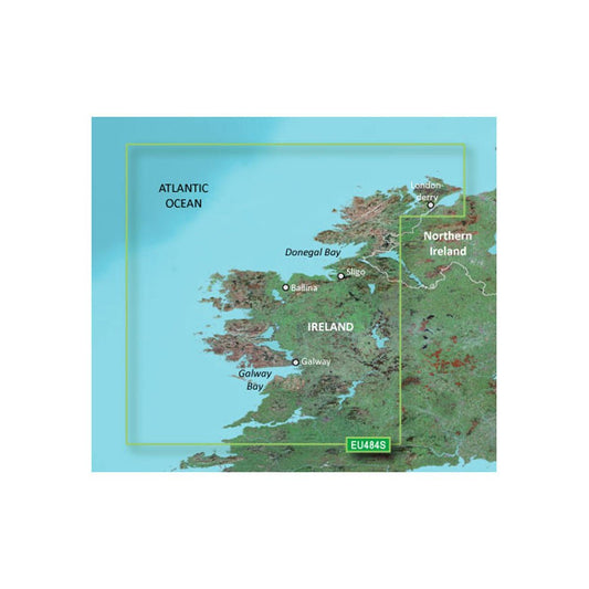 Garmin BlueChart g3 Vision HD - VEU484S - Ireland North-West | SendIt Sailing