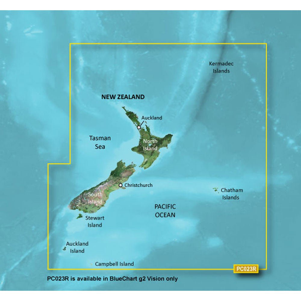 Garmin BlueChart g3 Vision HD - VPC023R - New Zealand | SendIt Sailing