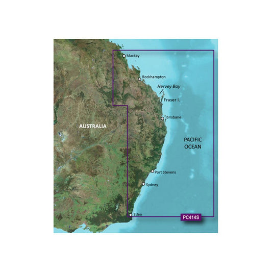 Garmin BlueChart g3 Vision HD - VPC414S - Mackay to Twofold Bay | SendIt Sailing