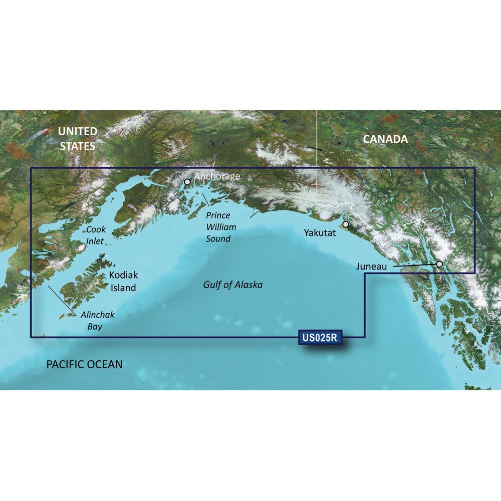 Garmin BlueChart g3 Vision HD - VUS025R - Anchorage - Juneau | SendIt Sailing