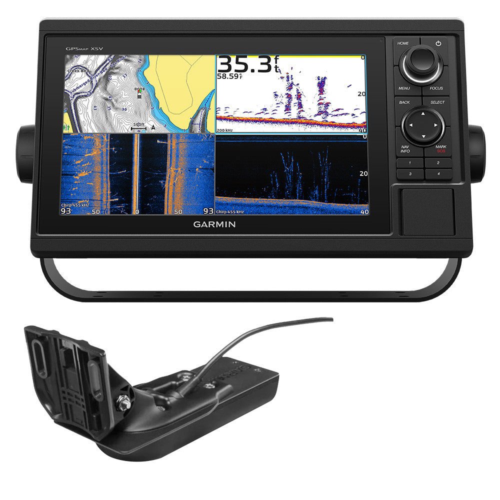 Garmin GPSMAP 1042xsv Combo GPS/Fishfinder GN+ with GT52-TM | SendIt Sailing