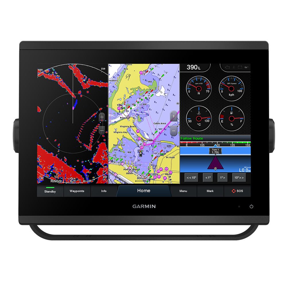 Garmin GPSMAP 1223 Non-Sonar with Worldwide Basemap | SendIt Sailing