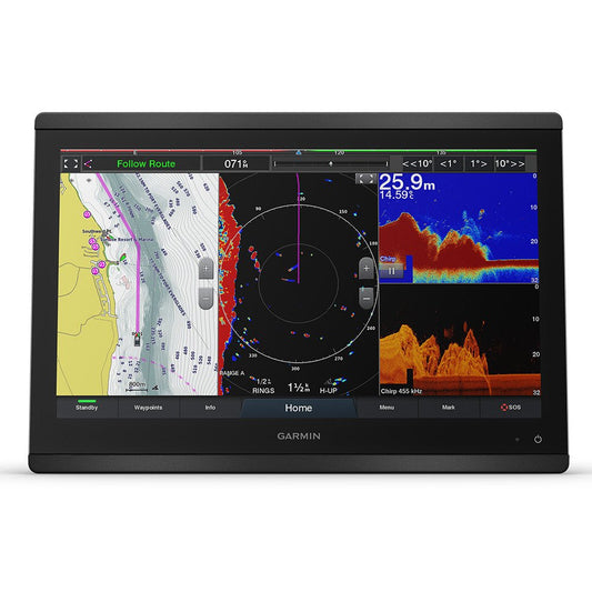 Garmin GPSMAP 8416xsv 16in Chartplotter/Sounder Combo with Worldwide Basemap & Sonar | SendIt Sailing