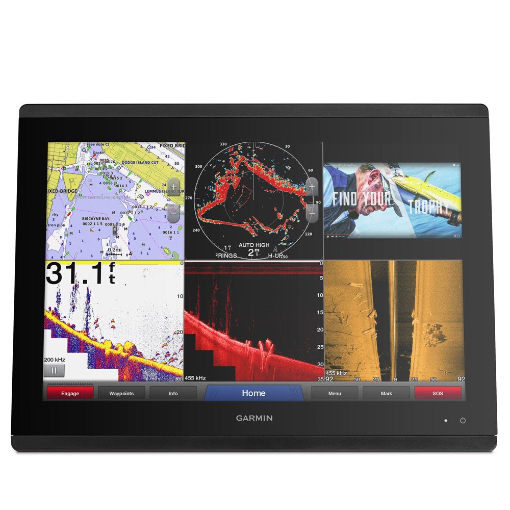 Garmin GPSMAP 8422 MFD - Worldwide Basemap - 22in | SendIt Sailing