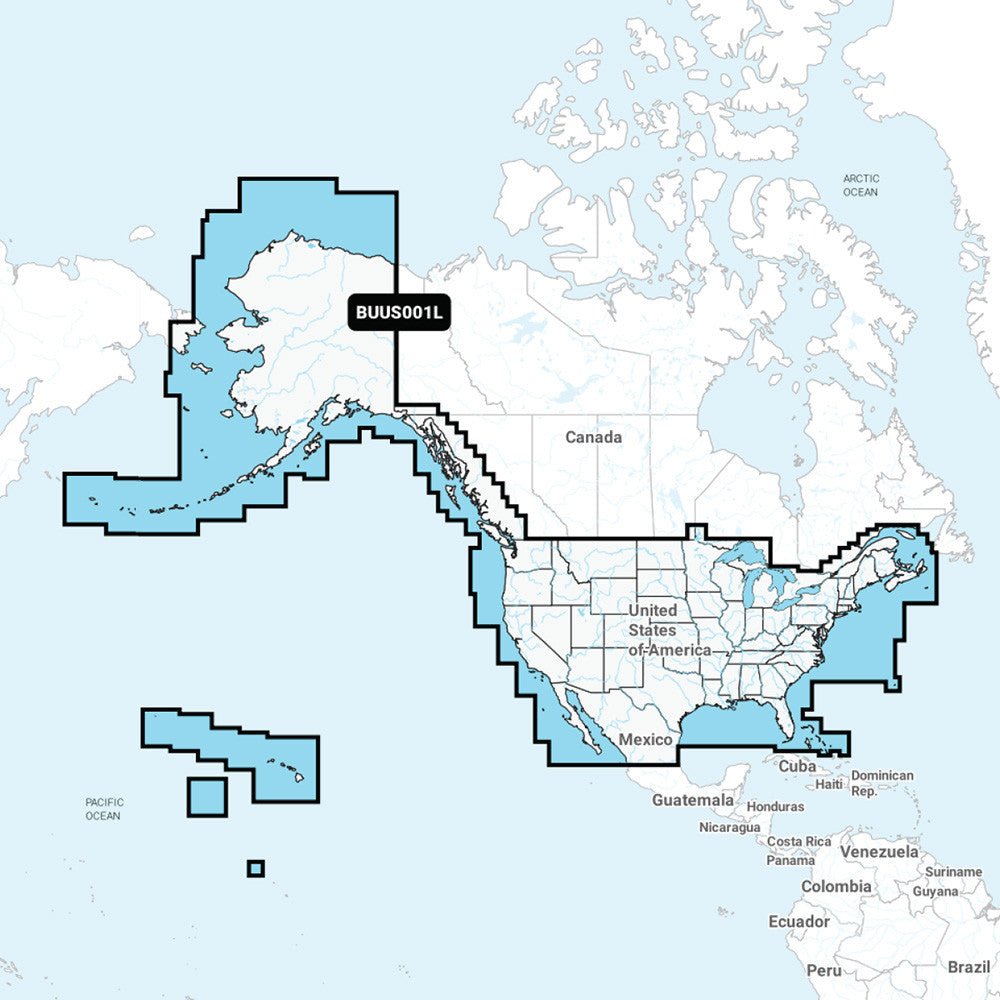 Garmin Navionics+ BUS001L U.S. & Coastal Canada 1-Year Subscription | SendIt Sailing