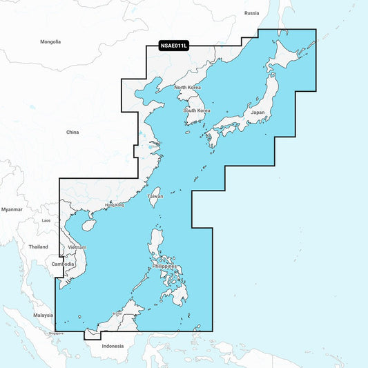 Garmin Navionics+ NSAE011L - China Sea & Japan | SendIt Sailing