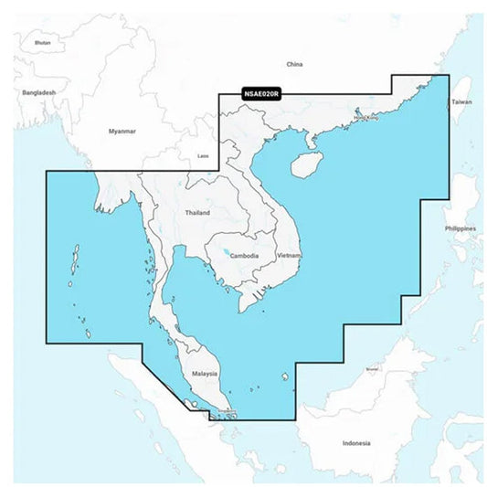 Garmin Navionics+ NSAE020R - South China & Andaman Seas | SendIt Sailing