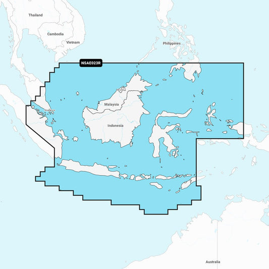 Garmin Navionics+ NSAE023R - Java & Borneo - Marine Chart | SendIt Sailing