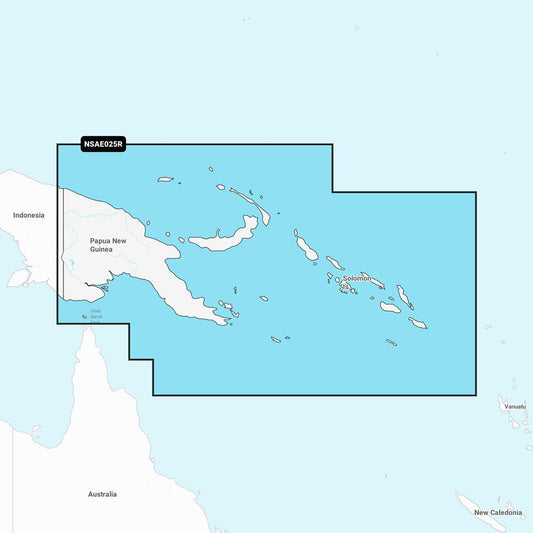 Garmin Navionics+ NSAE025R - Papua New Guinea & Solomon Islands | SendIt Sailing