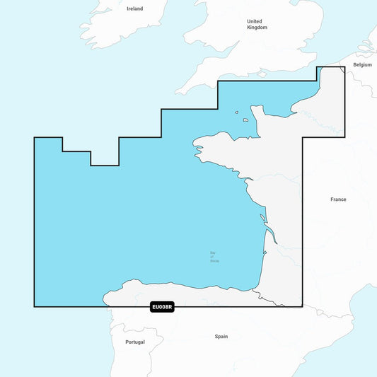 Garmin Navionics+ NSEU008R - Bay of Biscay - Marine Chart | SendIt Sailing