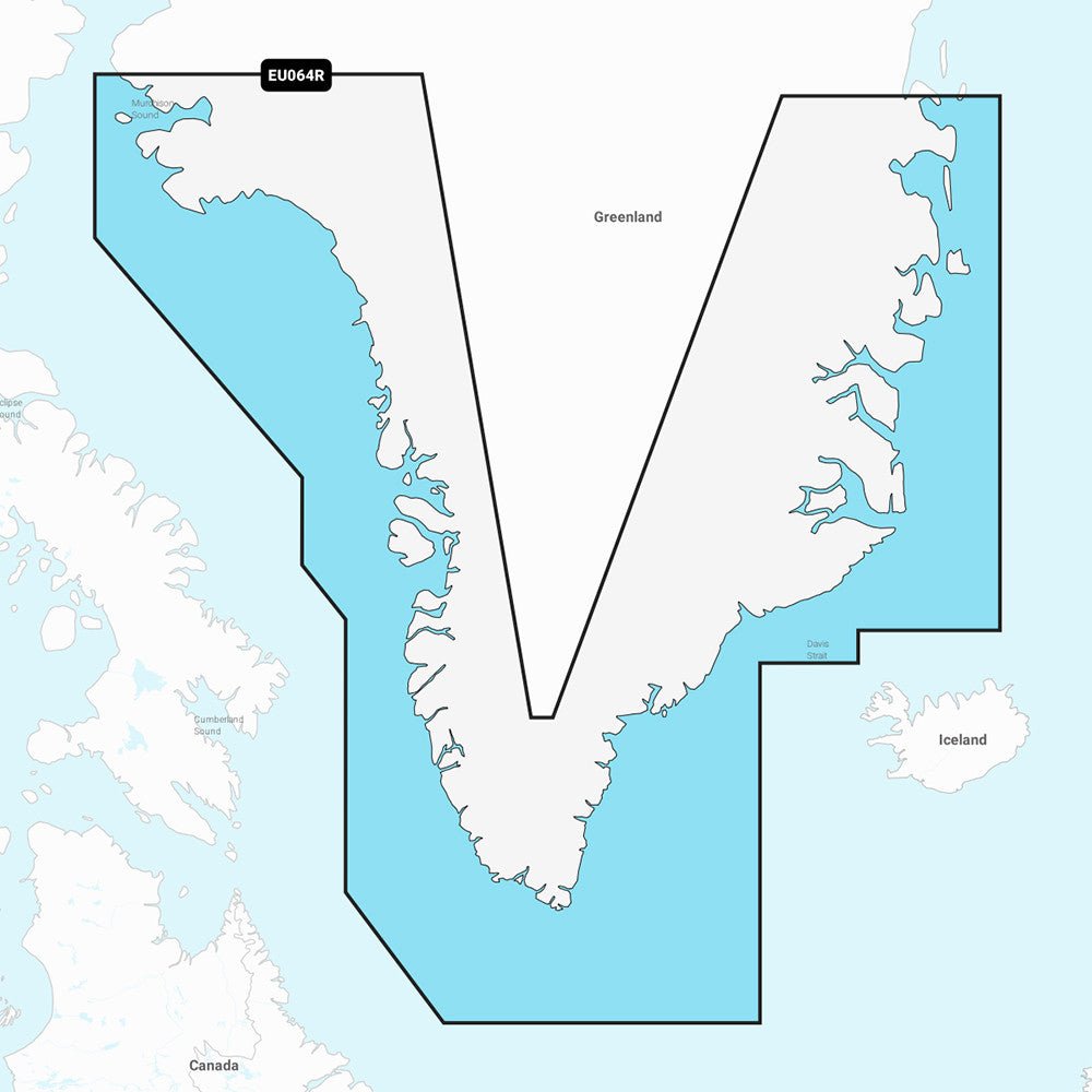 Garmin Navionics+ NSEU064R - Greenland - Marine Chart | SendIt Sailing