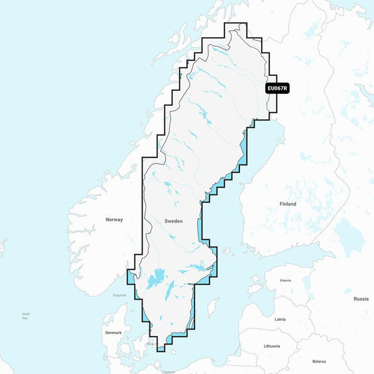 Garmin Navionics+ NSEU067R - Sweden Lakes & Rivers | SendIt Sailing