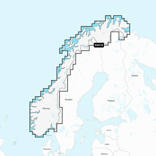 Garmin Navionics+ NSEU071R - Norway Lakes & Rivers | SendIt Sailing