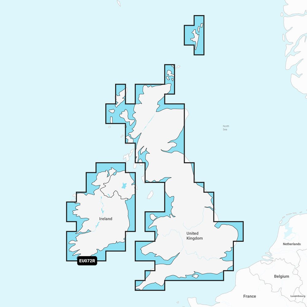 Garmin Navionics+ NSEU072R - U.K. & Ireland Lakes &Rivers | SendIt Sailing