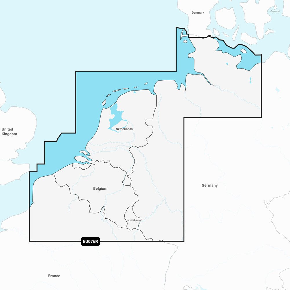 Garmin Navionics+ NSEU076R - Benelux & Germany, West | SendIt Sailing