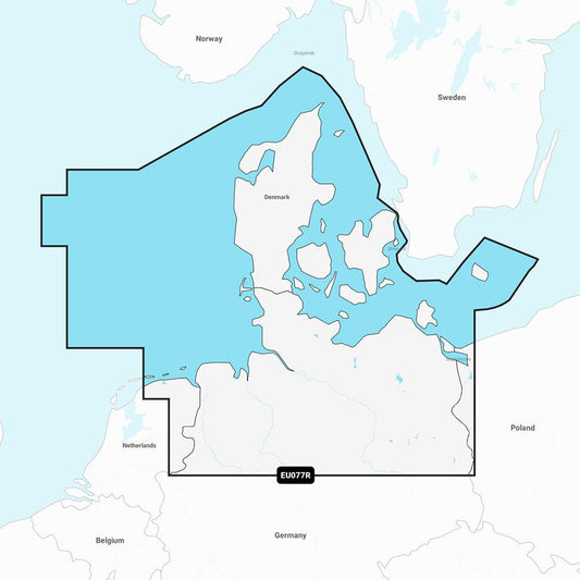 Garmin Navionics+ NSEU077R - Denmark & Germany, North | SendIt Sailing