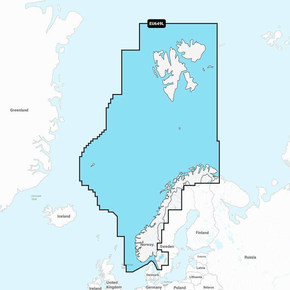 Garmin Navionics+ NSEU649L - Norway | SendIt Sailing