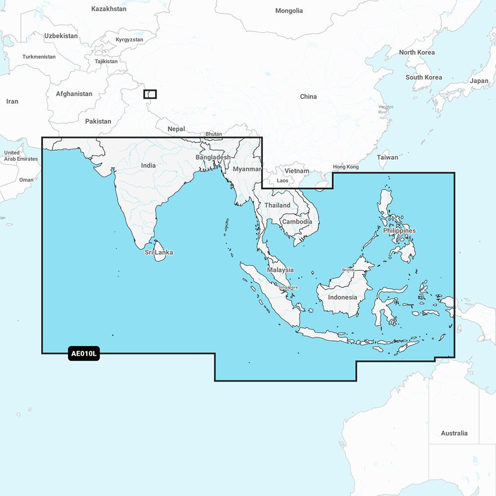 Garmin Navionics Vision+ NVAE010L - Indian Ocean & South China Sea | SendIt Sailing