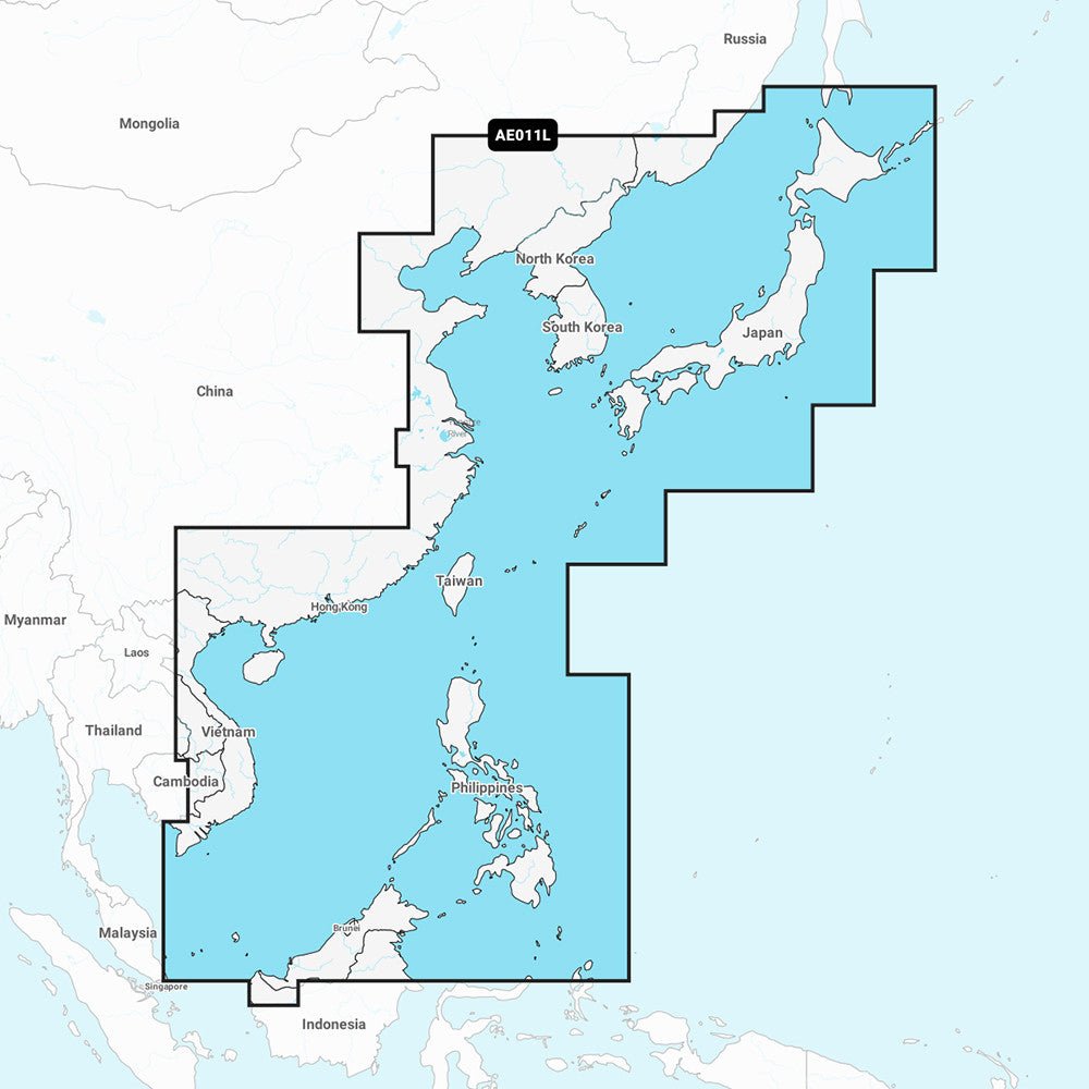 Garmin Navionics Vision+ NVAE011L - China Sea & Japan | SendIt Sailing