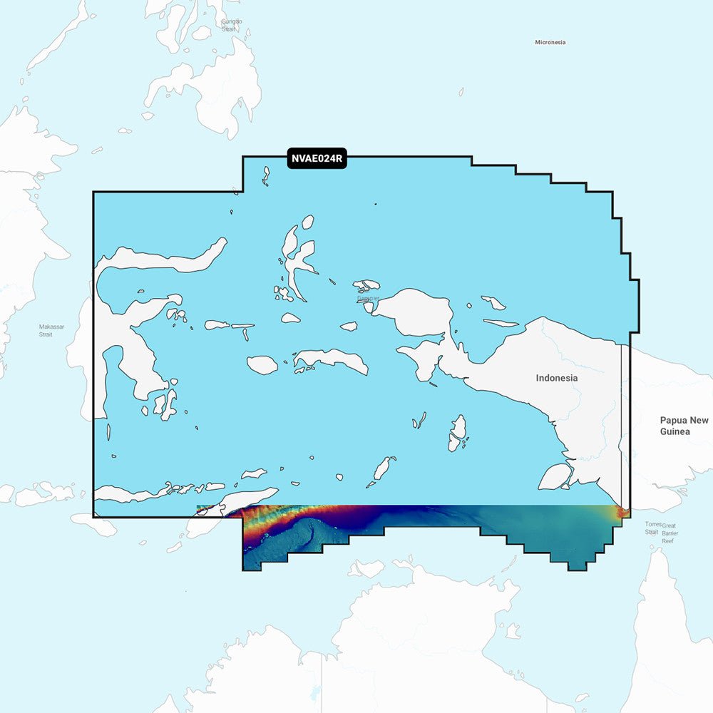 Garmin Navionics Vision+ NVAE024R - Central West Papua & East Sulawesi | SendIt Sailing