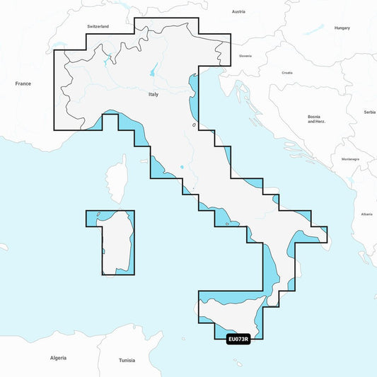 Garmin Navionics Vision+ NVEU073R - Italy, Lakes & Rivers | SendIt Sailing
