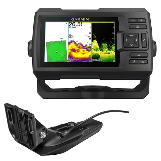 GARMIN STRIKER VIVID 5CV FISHFINDER with GT20-TM | SendIt Sailing