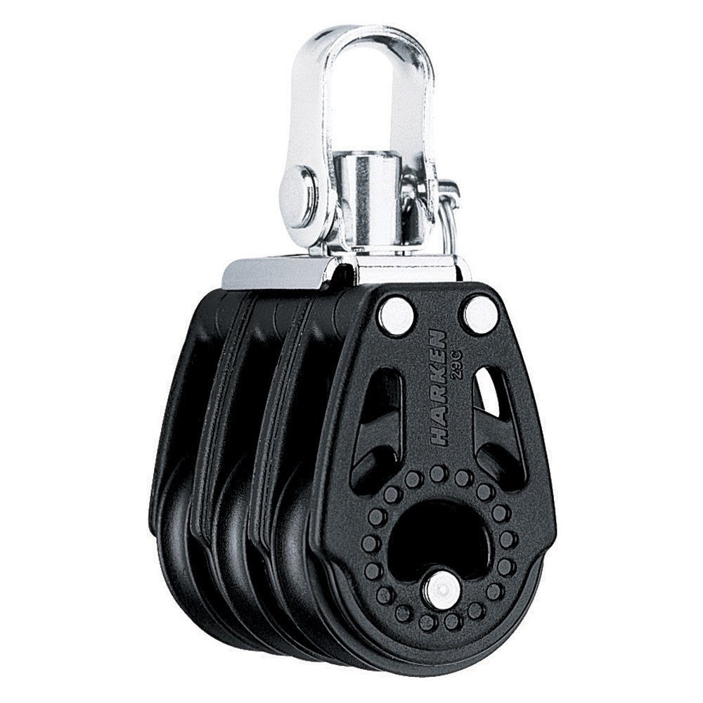 Harken 29mm Triple Carbo Air Block with Swivel - Fishing | SendIt Sailing