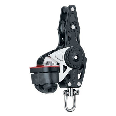 Harken 75mm Fiddle Block Swivel, Becket, Cam Cleat | SendIt Sailing